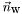 $ \vec{n}_{\mbox{w}}$